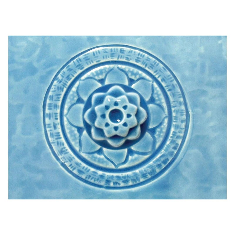 AMACO Celadon C-21 Sky Blue High Fire Transparent Gloss Glaze Pint, 16 oz. (473 mL), 100% Mixable Mid-High Fire Cone 5-6 (C) Liquid Ceramic Pottery Glaze for Bisque - Image 3